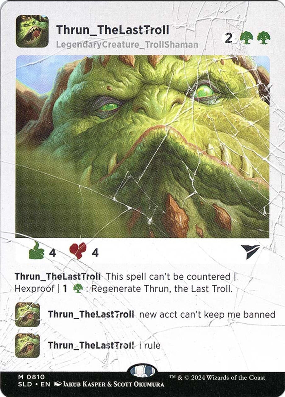 Image for Thrun, the Last Troll (810) - Magic: The Gathering