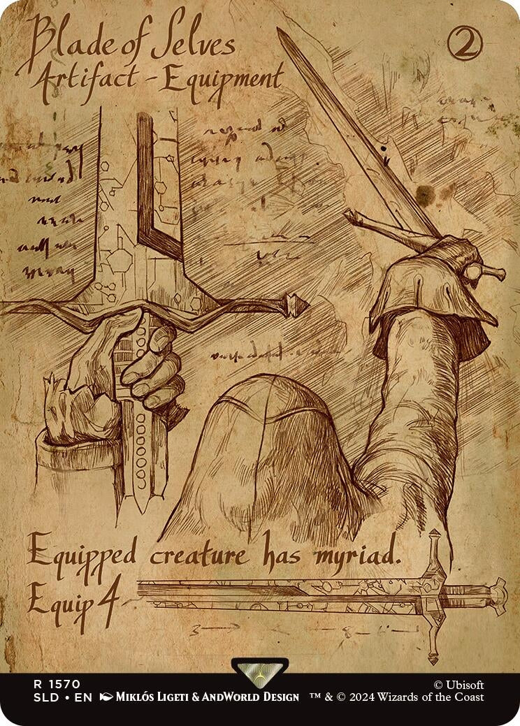 Image for Blade of Selves (1570) - Magic: The Gathering