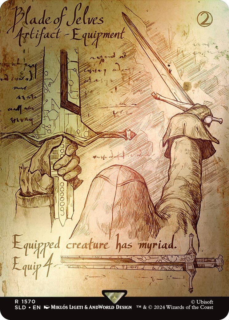 Image for Blade of Selves (Rainbow Foil) (1570) - Magic: The Gathering