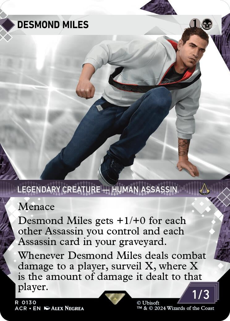 Image for Desmond Miles (Showcase) (130) - Magic: The Gathering
