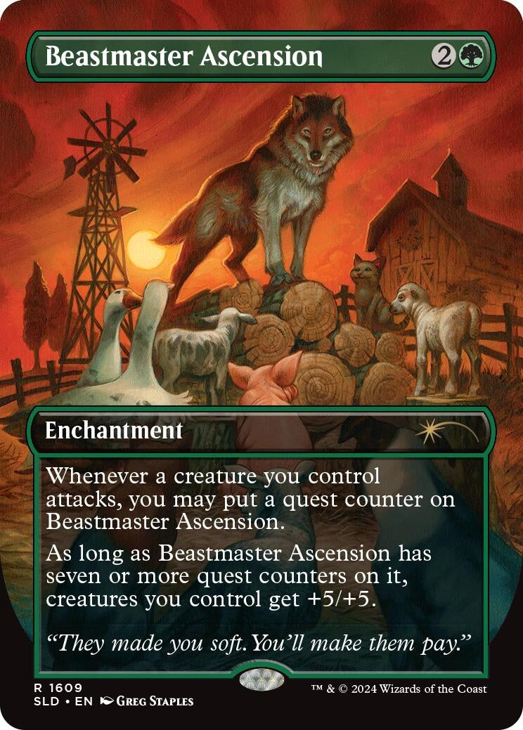 Image for Beastmaster Ascension (1609) - Magic: The Gathering