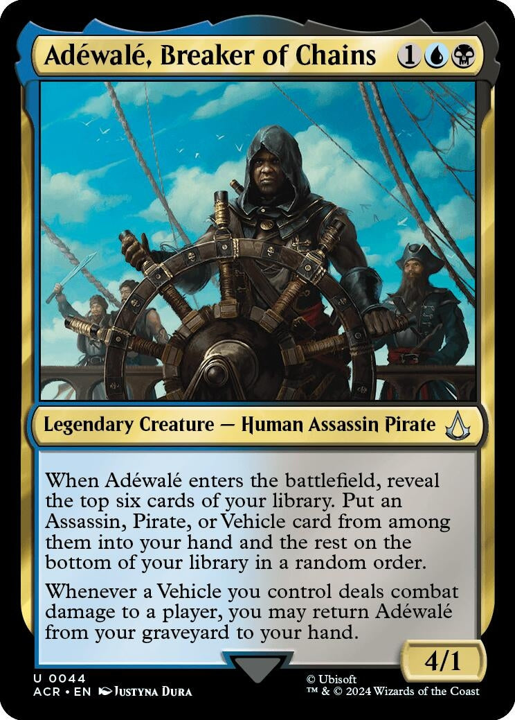 Image for Adewale, Breaker of Chains (44) (ACR) - Magic: The Gathering