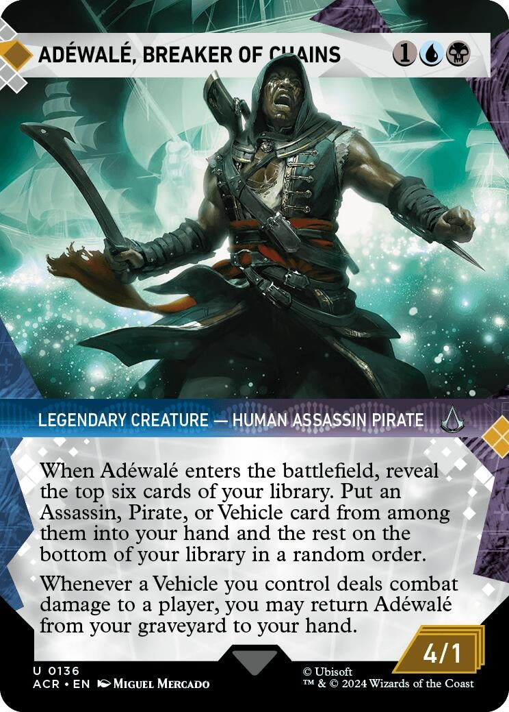 Image for Adewale, Breaker of Chains (Showcase) (136) (ACR) - Magic: The Gathering