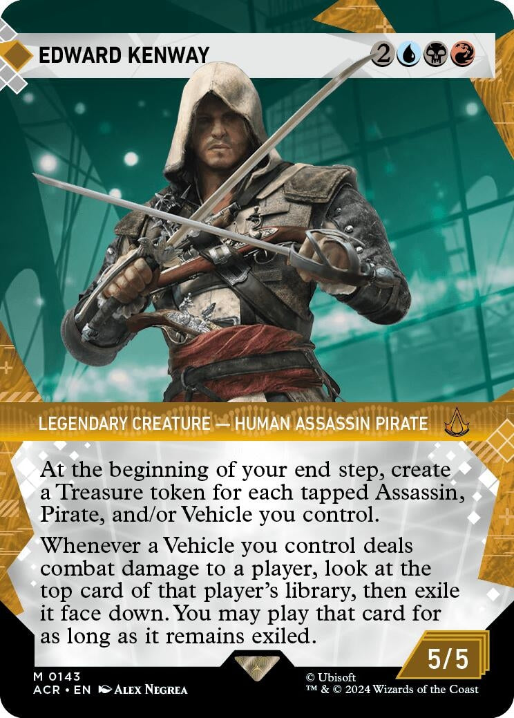 Image for Edward Kenway (Showcase) (143) - Magic: The Gathering