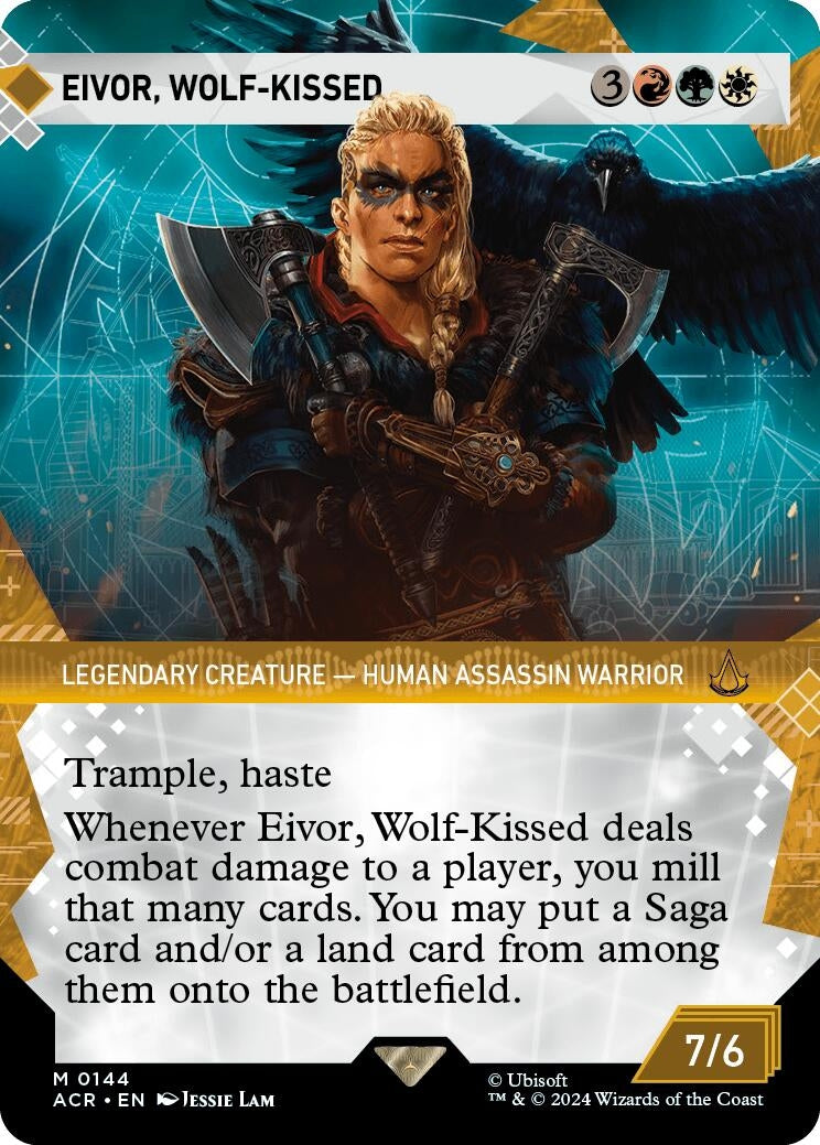 Image for Eivor, Wolf-Kissed (Showcase) (144) - Magic: The Gathering