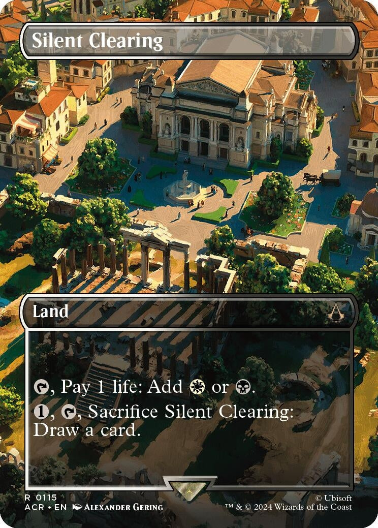 Image for Silent Clearing (Borderless) (115) - Magic: The Gathering