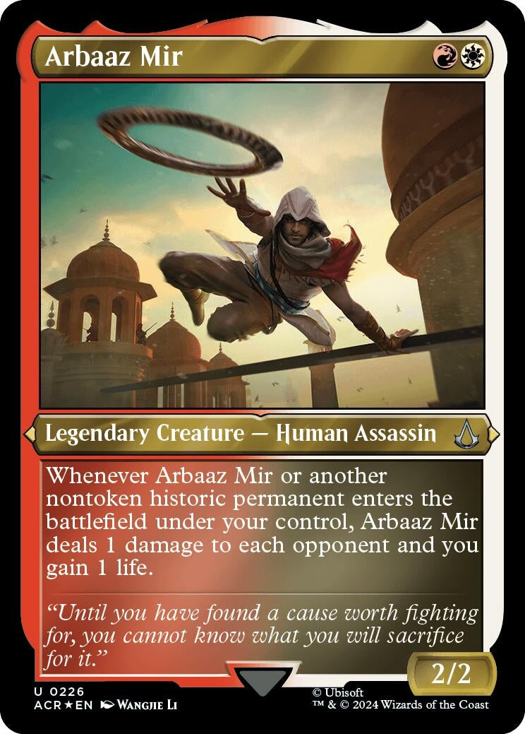 Image for Arbaaz Mir (Foil Etched) (226) (ACR) - Magic: The Gathering