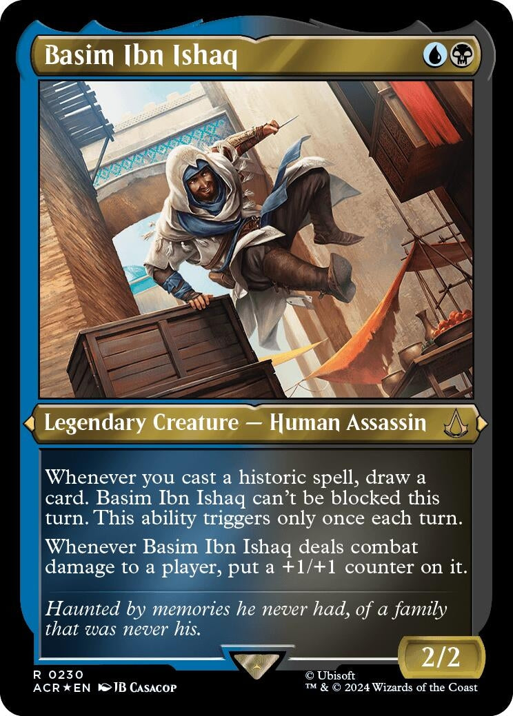 Image for Basim Ibn Ishaq (Foil Etched) (230) - Magic: The Gathering