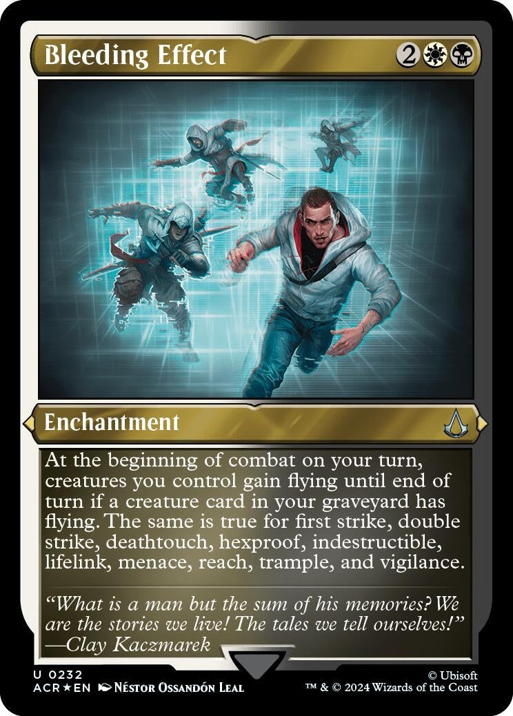 Image for Bleeding Effect (Foil Etched) (232) (ACR) - Magic: The Gathering