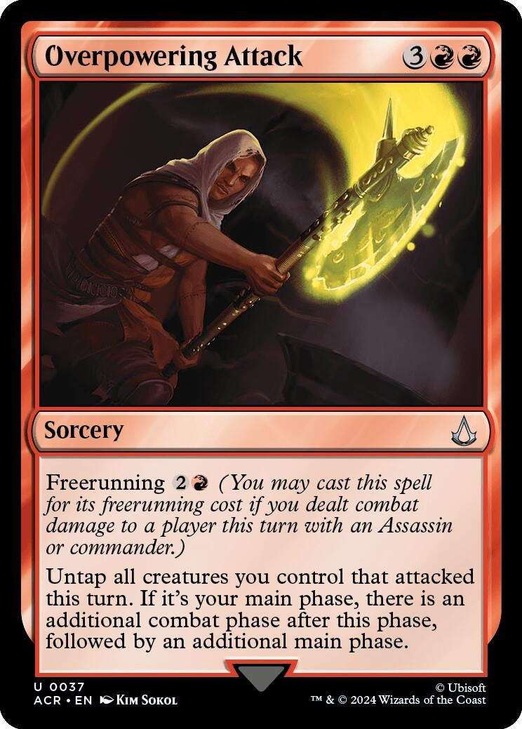Image for Overpowering Attack (37) - Magic: The Gathering