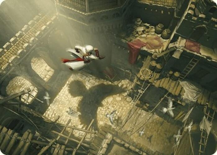 Image for Rooftop Bypass Art Card (20) - Magic: The Gathering