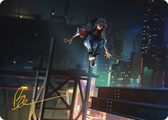 Image for Desmond Miles Art Card (Gold-Stamped Signature) (2) - Magic: The Gathering