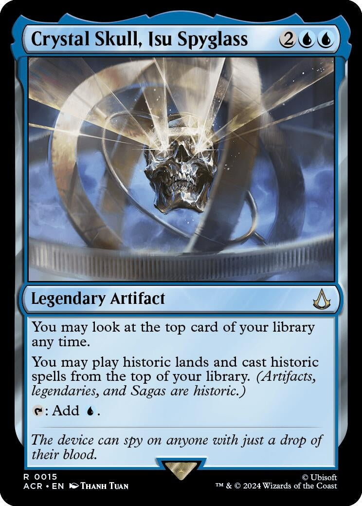 Image for Crystal Skull, Isu Spyglass (15) - Magic: The Gathering