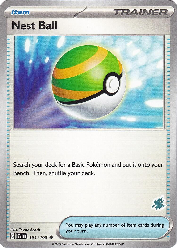 Image for Nest Ball - Darkrai Deck (181/198) (BA24) - Pokemon