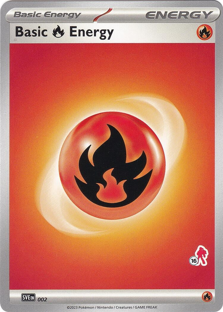 Image for Basic Fire Energy - Armarouge 16 (002) (BA24) - Pokemon