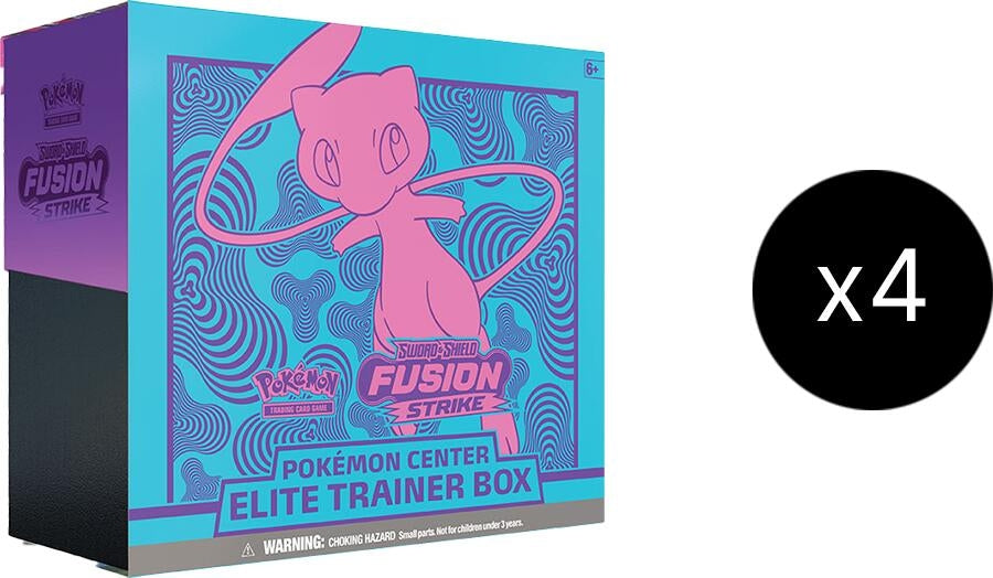 Image for Fusion Strike Pokemon Center Elite Trainer Box Case (Exclusive) - Pokemon