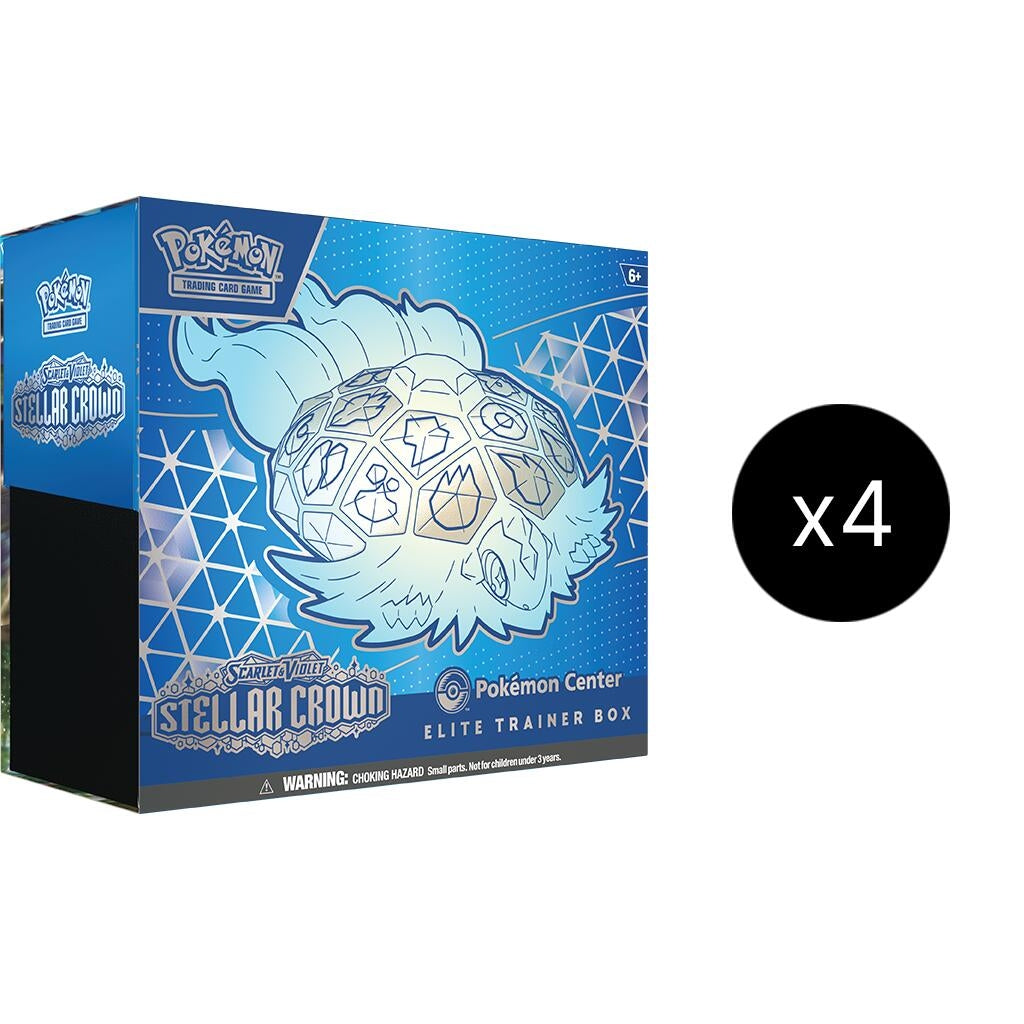 Image for Stellar Crown Pokemon Center Elite Trainer Box (Exclusive) Case - Pokemon