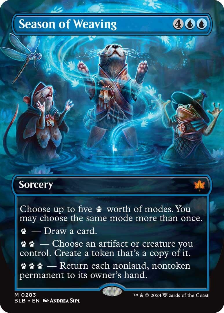 Image for Season of Weaving (Borderless) (283) - Magic: The Gathering