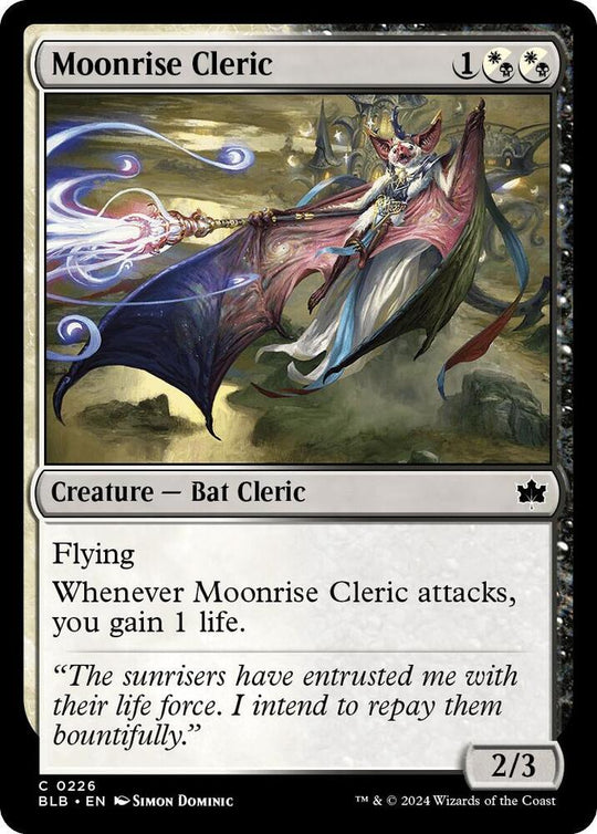 Image for Moonrise Cleric (226) - Magic: The Gathering