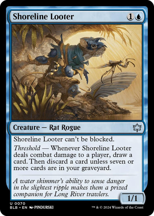 Image for Shoreline Looter (70) - Magic: The Gathering