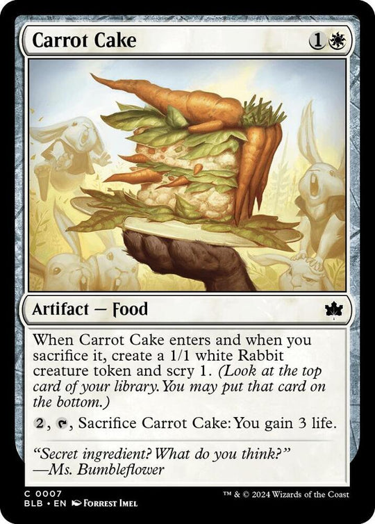 Image for Carrot Cake (7) - Magic: The Gathering