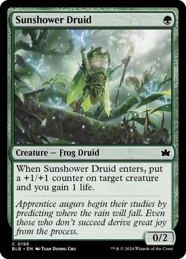 Image for Sunshower Druid (195) - Magic: The Gathering