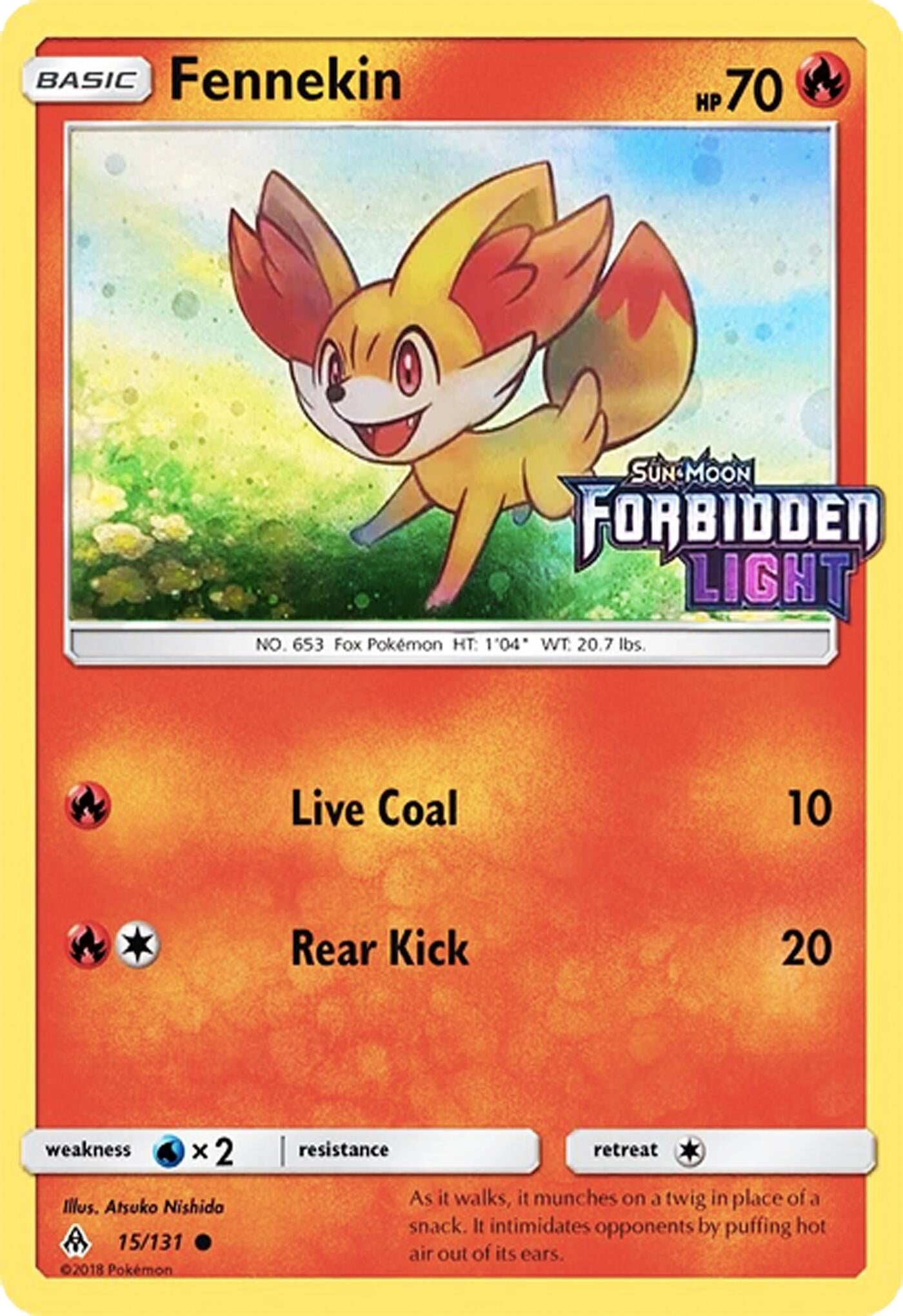 Image for Fennekin - 15/131 (Toys R' Us Promo) (15/131) (SMP) - Pokemon