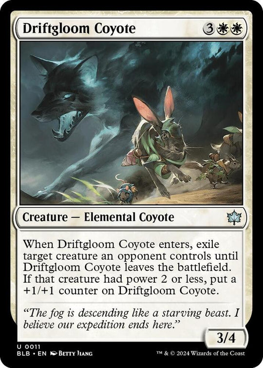 Image for Driftgloom Coyote (11) - Magic: The Gathering