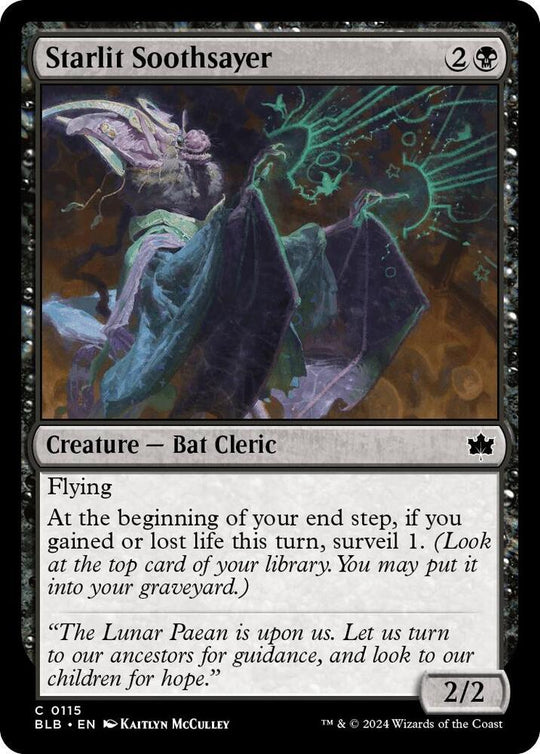 Image for Starlit Soothsayer (115) - Magic: The Gathering