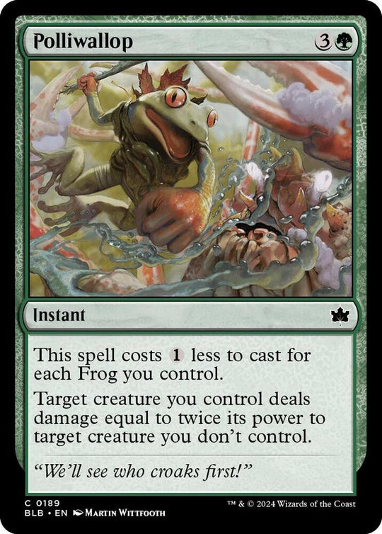 Image for Polliwallop (189) - Magic: The Gathering