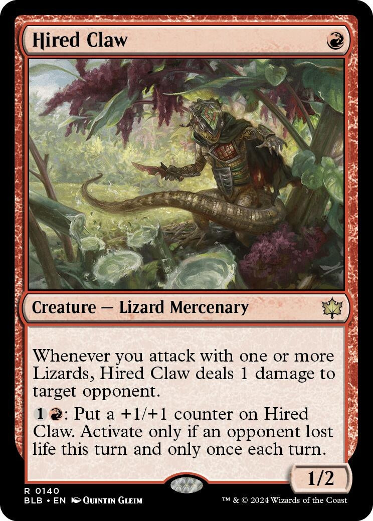 Image for Hired Claw (140) - Magic: The Gathering
