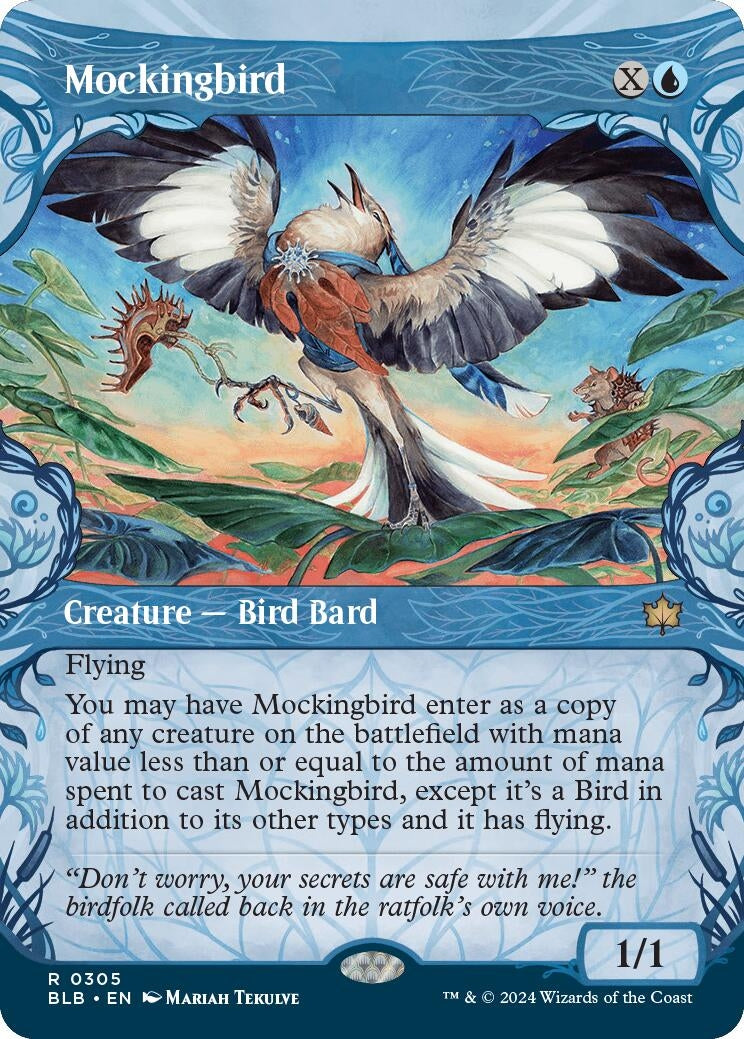 Image for Mockingbird (Showcase) (305) - Magic: The Gathering