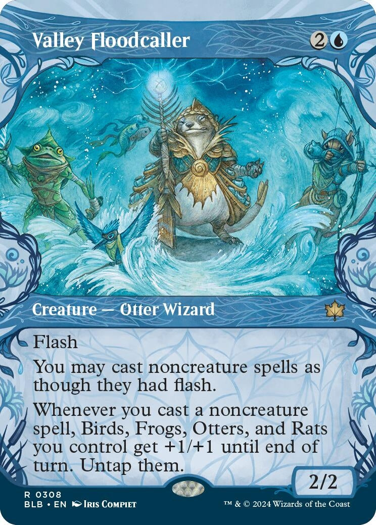 Image for Valley Floodcaller (Showcase) (308) - Magic: The Gathering
