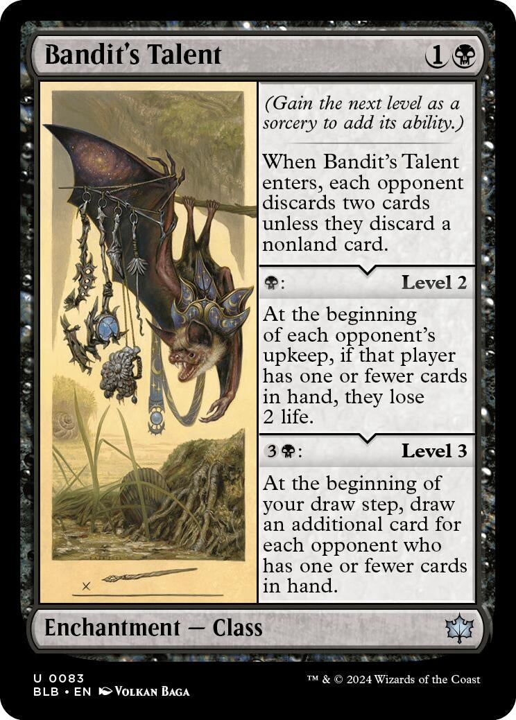 Image for Bandit's Talent (83) - Magic: The Gathering