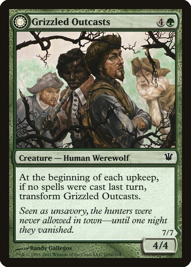 Image for Grizzled Outcasts (185) - Magic: The Gathering