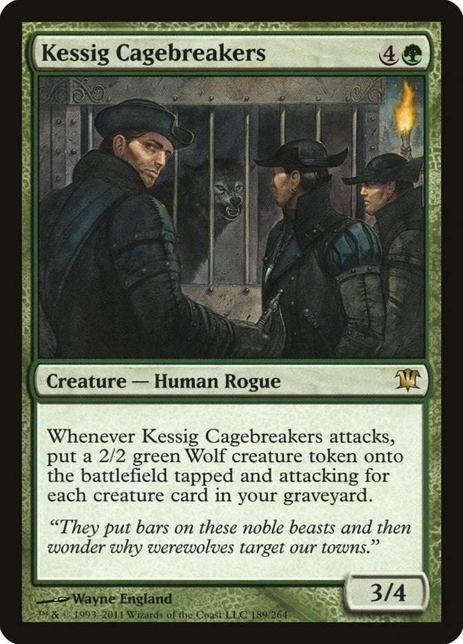 Image for Kessig Cagebreakers (189) - Magic: The Gathering