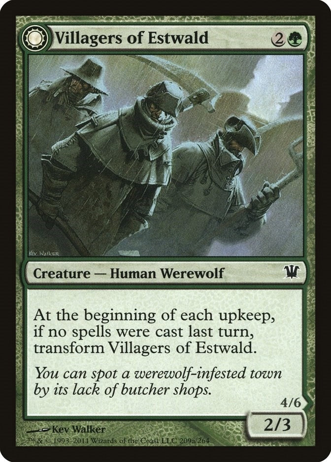 Image for Villagers of Estwald (209) - Magic: The Gathering