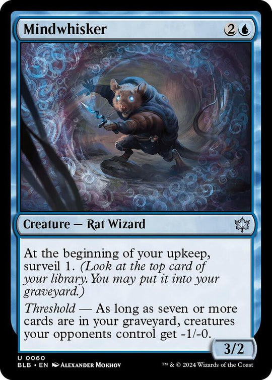 Image for Mindwhisker (60) - Magic: The Gathering