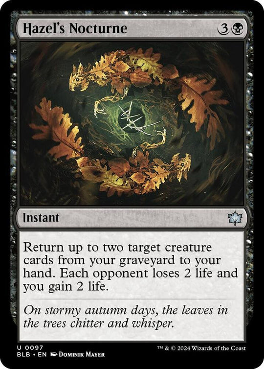 Image for Hazel's Nocturne (97) - Magic: The Gathering