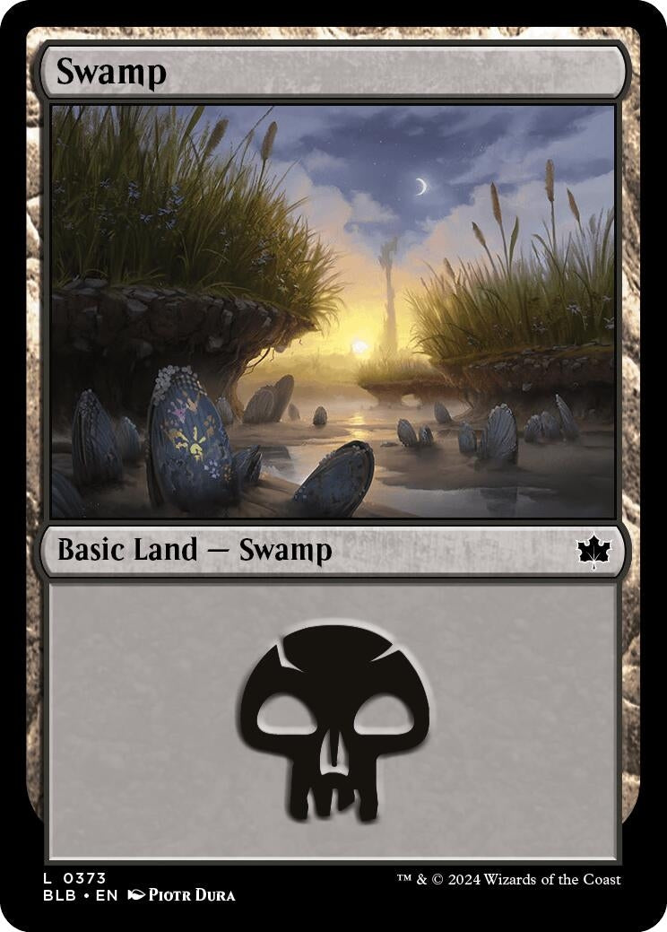 Image for Swamp (0373) (373) (BLB) - Magic: The Gathering
