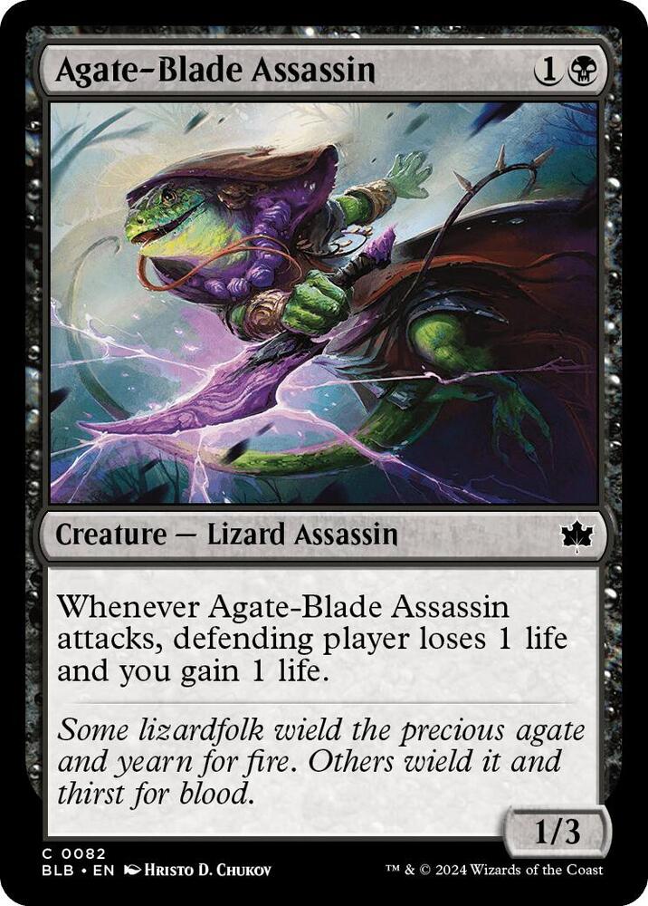 Image for Agate-Blade Assassin (82) - Magic: The Gathering
