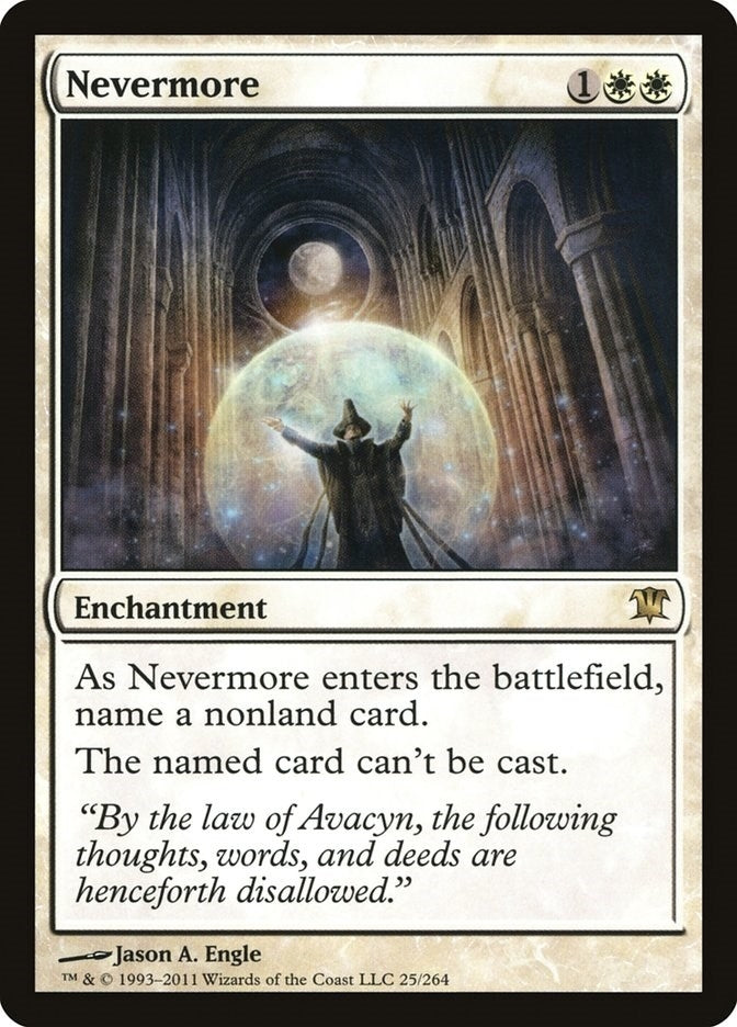 Image for Nevermore (25) - Magic: The Gathering