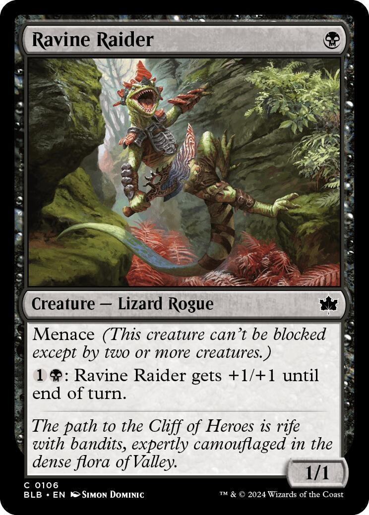Image for Ravine Raider (106) - Magic: The Gathering