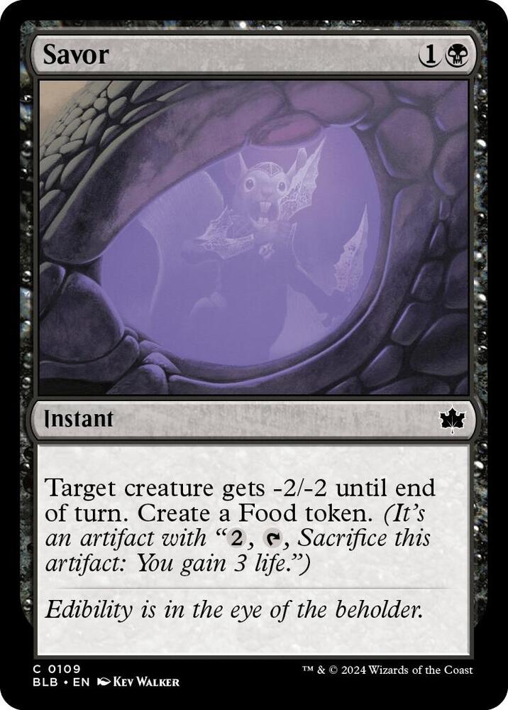 Image for Savor (109) - Magic: The Gathering