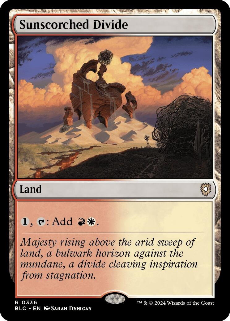 Image for Sunscorched Divide (336) - Magic: The Gathering