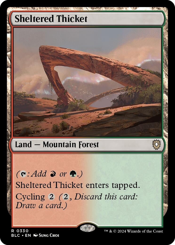 Image for Sheltered Thicket (330) - Magic: The Gathering