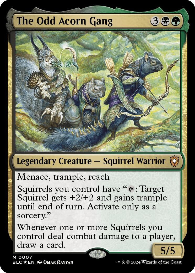 Image for The Odd Acorn Gang (7) (BLC) - Magic: The Gathering
