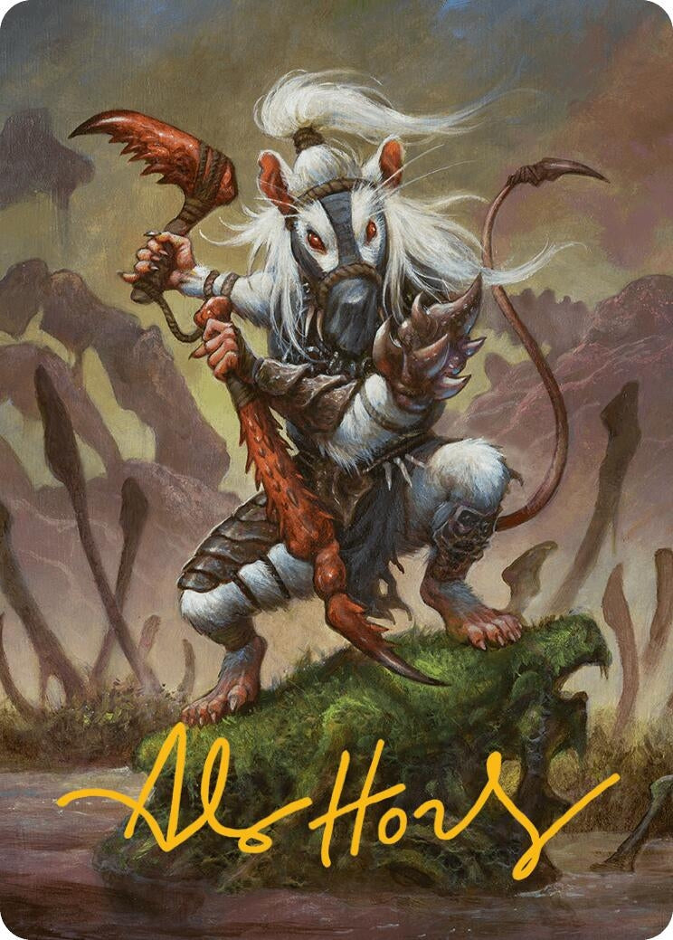 Image for Ink-Eyes, Servant of Oni Art Card (Gold-Stamped Signature) (50) (ASBLB) - Magic: The Gathering