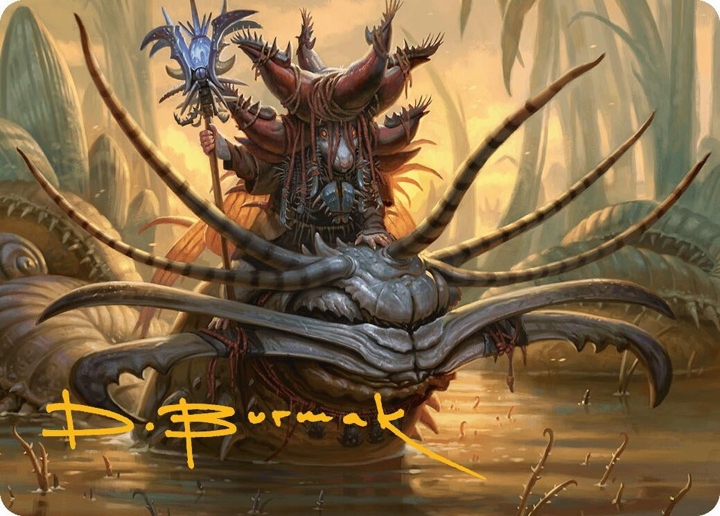 Image for Wick's Patrol Art Card (Gold-Stamped Signature) (18) (ASBLB) - Magic: The Gathering
