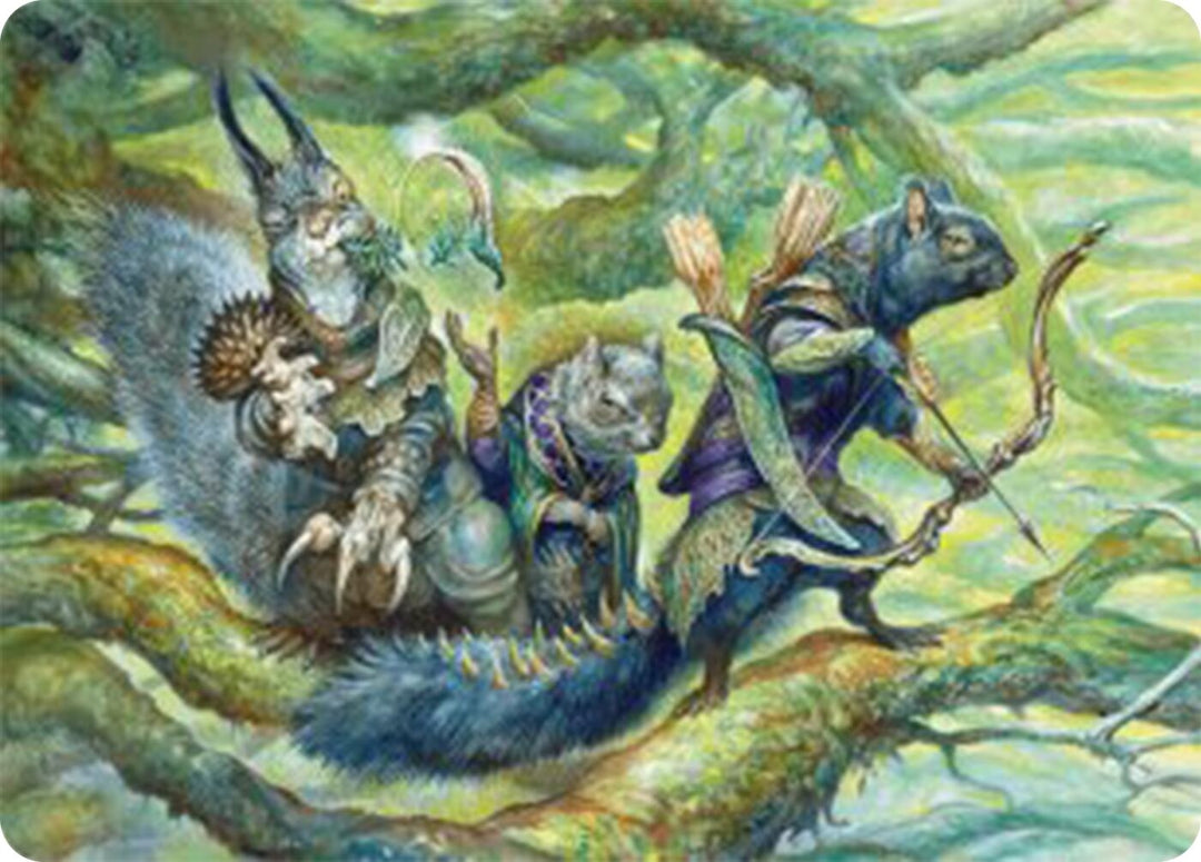 Image for The Odd Acorn Gang Art Card (32) (ASBLB) - Magic: The Gathering